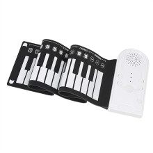 49 Key Roll Up Piano Keyboard Foldable Silicone Electronic Piano with MultiMode Sound Control