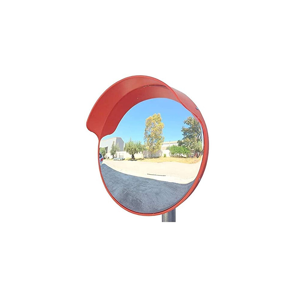 Convex Safety Mirror 80Cm Wide Angle View For Garage Driveway And Road Corner Security 9174973409496