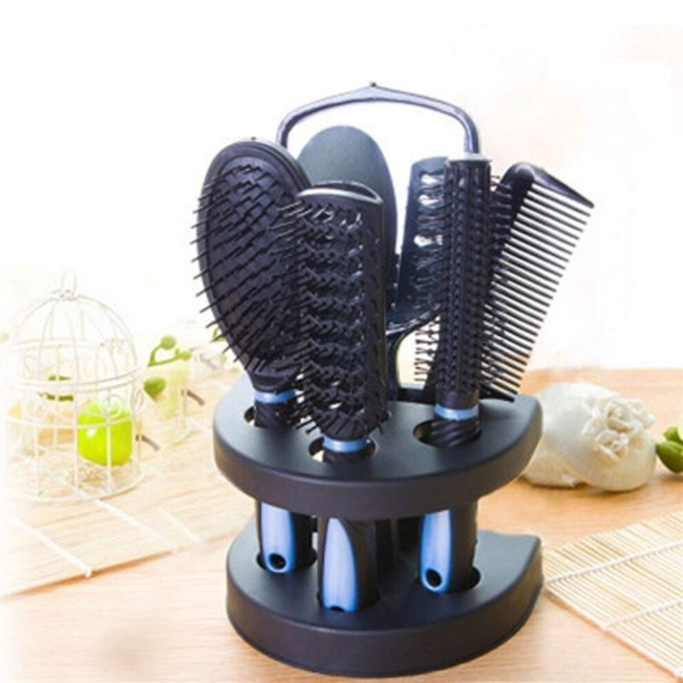 Unisex Hair Styling Comb Set With Gentle Detangling Design, AntiâStatic Smooth Teeth, Massage Brush For Curly Hair (Color D)