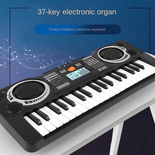 37 Key Electronic Keyboard Piano for Beginners, Compact Portable Design with Dual Mode Switch 2