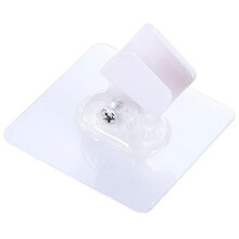 Adjustable Drill Shower Head Holder Chrome Wall Mounted Bracket with HeavyDuty Adhesive