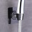 Adjustable Shower Head Holder Chrome Wall Mount Drill Strong Adhesive Bathroom Bracket 2