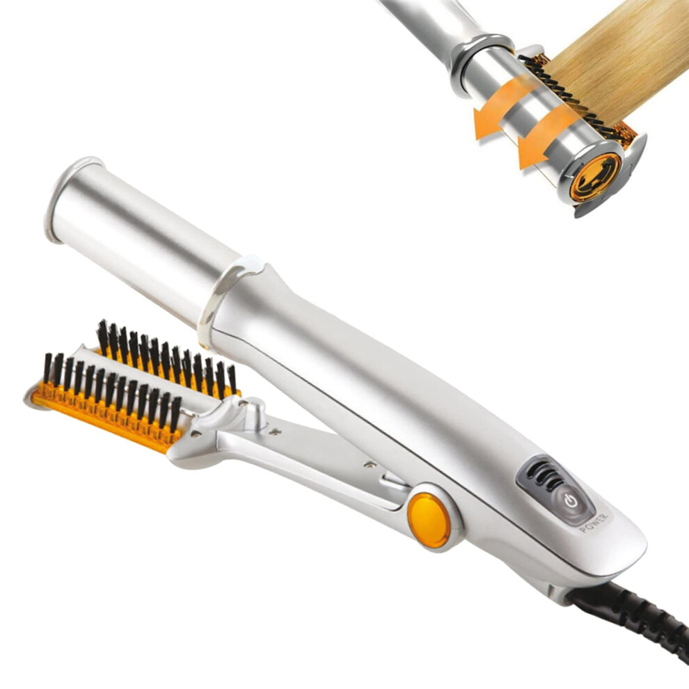 2 in 1 Professional Hair Straightener and Curler, Rapid Heat Up, Adjustable Temperature, Auto Shut Off for All Hair Types