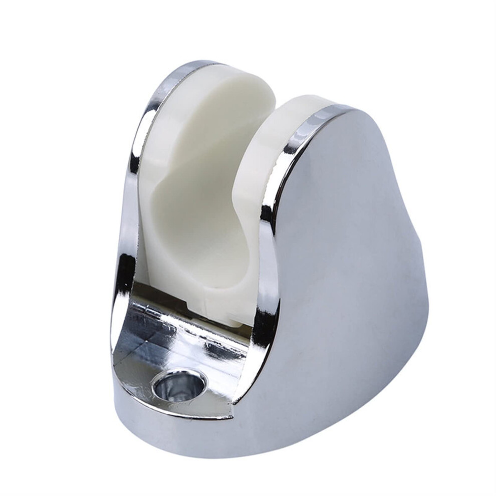 Adjustable Shower Head Holder Wall Mount Abs Bathroom Bracket Silver Durable Finish 9174973418627