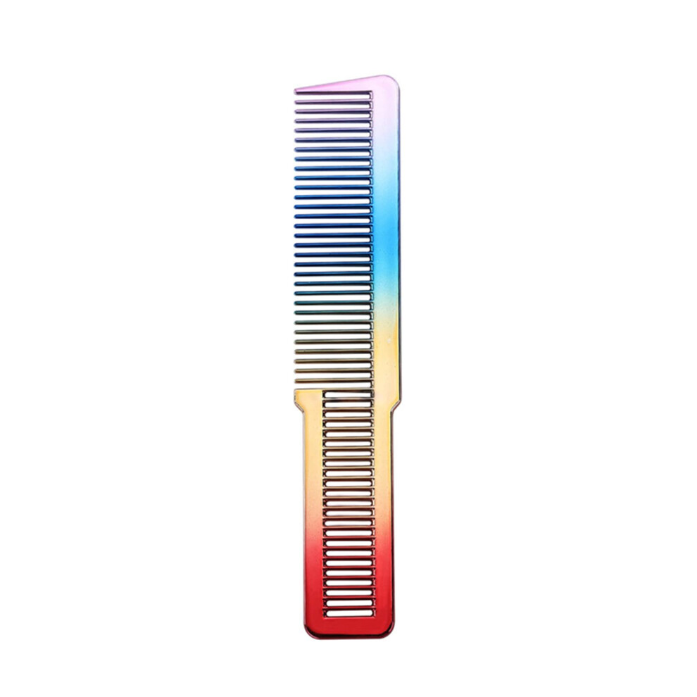 Lightweight Antistatic Resin Hair Styling Comb with Smooth Rounded Teeth for Salon