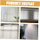 4pcs Vertical Blind Replacement Slats White Adjustable Light Control for Sliding Doors and Windows 2