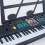 61 Key Electronic Keyboard Piano with Recording Playback, Learning Mode, Microphone for Beginners 5
