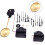 Clock Movement Kit with Pendulum, Long Shaft, Dual Hands, Easy Install for DIY Clock 4