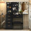 Black Dressing Desk Vanity Table LED Lights Mirror 3