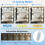 Black Dressing Desk Vanity Table LED Lights Mirror 9
