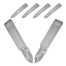 6 Pcs Garden Rain Gauge Set Accurate Rainfall Tracking WeatherResistant EasytoRead Scale