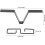 Rain Chain Gutter Clip and Adapter, V Shaped Black Zinc Plated Hook for Universal Gutter Installation 4