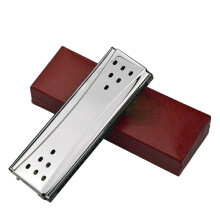 Double Sided 24 Hole Harmonica Key of C and G, DualKey Design, Clear Sound, Durable Brass Build