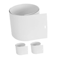 3pcs PVC Vertical Blinds Replacement Slats for Sliding Door and Window Easy Install White Durable
