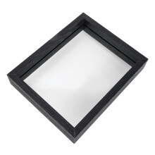 Shadow Box Frame with Double Sided Glass for Butterflies Flowers and Creative Desktop Decor