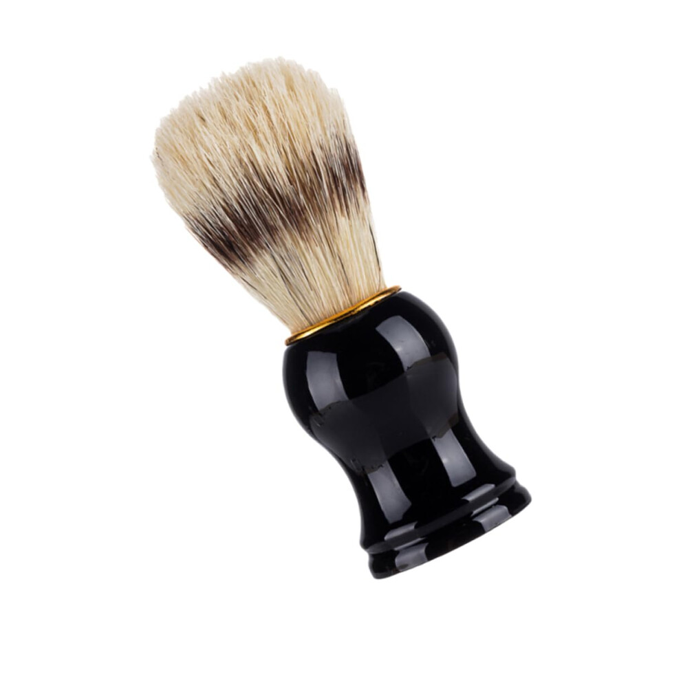 Beard Brush for Men with Soft Bristles Gentle Skin Care Vintage Wooden Handle Grooming Tool
