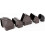 Gutter Elbow Downspout Diverter 90 Rectangular Aluminum MultiAngle Rainwater Drainage Connector 2