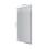 Living And Home 800x1400mm Frosted Waves Glass Fixed Framed Over Bath Shower Screen 6