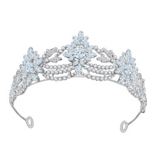 Vintage Rhinestone Bridal Tiara Queen Crown for Wedding or Pageant Hair Accessories