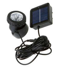 Solar Underwater Spotlight LED Pond Light Solar Powered Waterproof Warm Lighting for Garden Pool