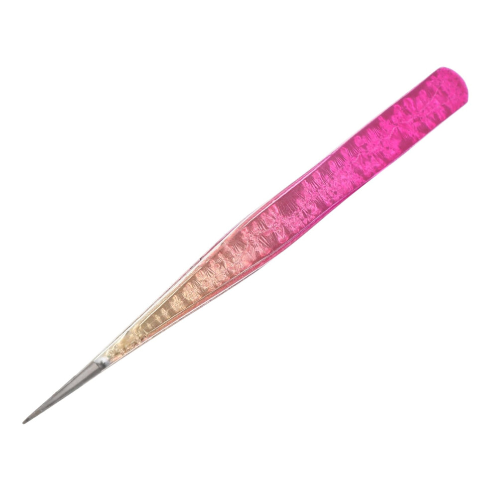 Professional Eyelash Extension Tweezers Stainless Steel Precision Lash Tools Ergonomic Lightweight Grip