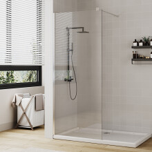 800x1900mm Walk-in Clear Glass Bath Shower Screen