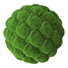 Artificial Topiary Balls with Faux Moss Sphere for Home Wedding Centerpieces Indoor Outdoor Decor 20cm