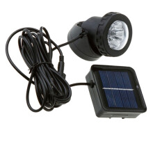 Solar Underwater Light for Fish Tanks and Ponds IP65 Waterproof Warm Glow Outdoor Garden Spotlight Black