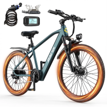 26" Electric Bike for Adults, 250W Motor 36V10AH