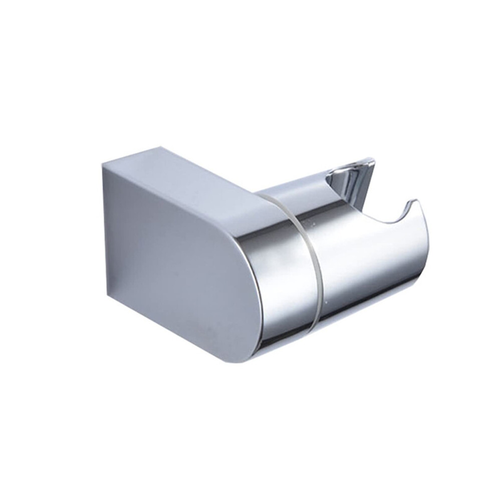 Adjustable Abs Chrome Handheld Shower Head Holder Bracket With Wall Mount Rail Slider For Bathroom Installation 9044945351521