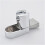 Adjustable ABS Chrome Handheld Shower Head Holder Bracket with Rail Slider for Wall Mount Installation 4