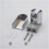 Adjustable ABS Chrome Handheld Shower Head Holder Bracket with Rail Slider for Wall Mount Installation 5