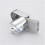 Adjustable ABS Chrome Handheld Shower Head Holder Bracket with Rail Slider for Wall Mount Installation 3
