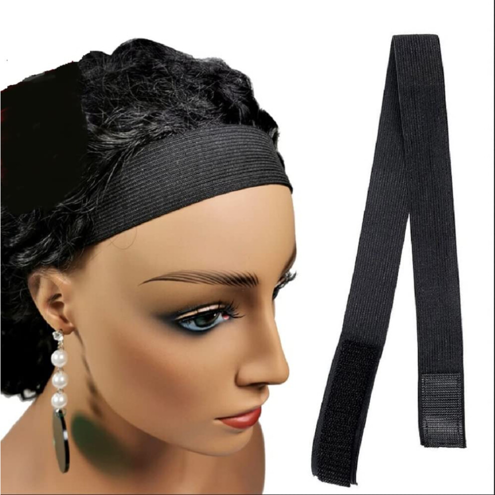 Unisex Lace Wig Band 5Pcs Adjustable Elastic Wig Melt Band For Securing Lace Front And Natural Hairline