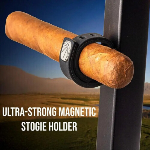 Magnetic Silicone Golf Cigar Holder x2 1