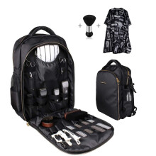 Waterproof Barber Backpack with Copper Zipper, Large Capacity Tool Bag for Travel and Salon Use