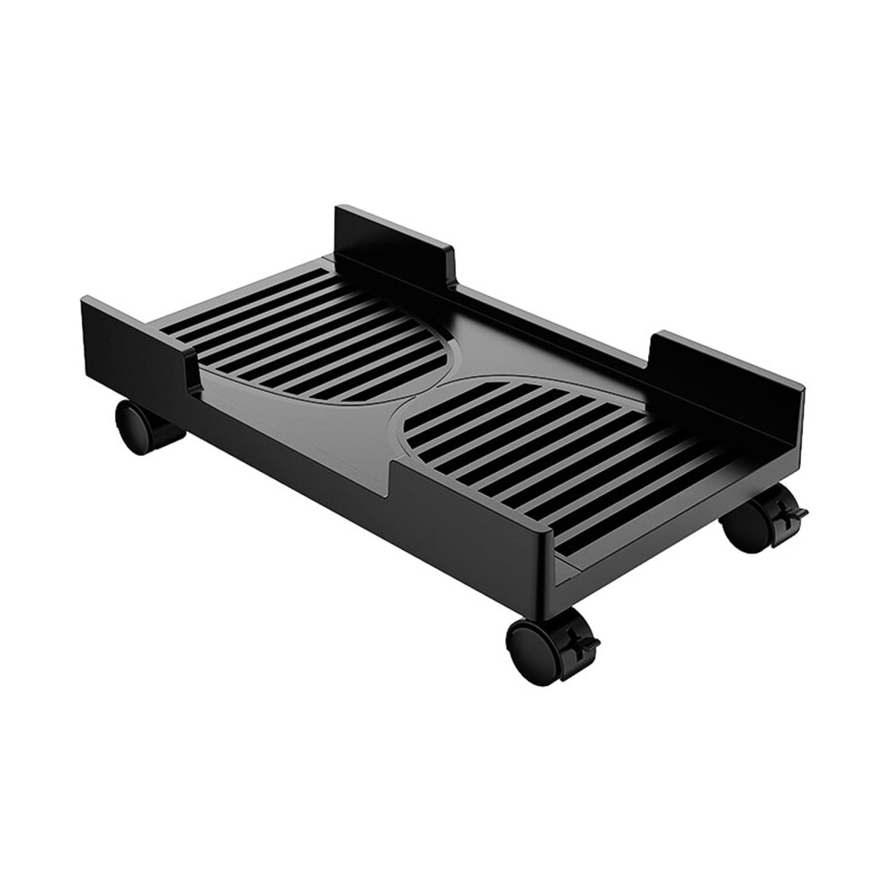 Adjustable Cpu Stand With Wheels, Under Desk Computer Tower Stand For Desktop Case, Improved Airflow Design 9164114142351