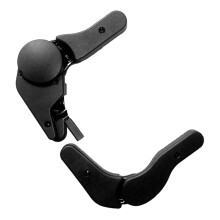 Chair Angle Adjuster Pair with Durable Steel Construction for Office and Gaming Reclining , Black