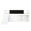 3ft Single Modern Wood Bed with Slide & Blackboard 1