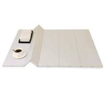 Bathtub Cover and Tray 175x70cm PVC Foldable Design with AntiDust Protection and Heat Retention
