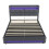 5ft King Upholstered Bed with Hydraulic Storage 3