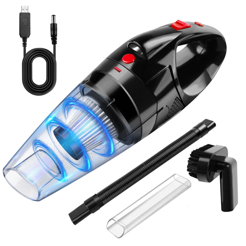 Cordless Vacuum Cleaner Car Handheld Vacuum Power Suction Usb Rechargeable 703052541537