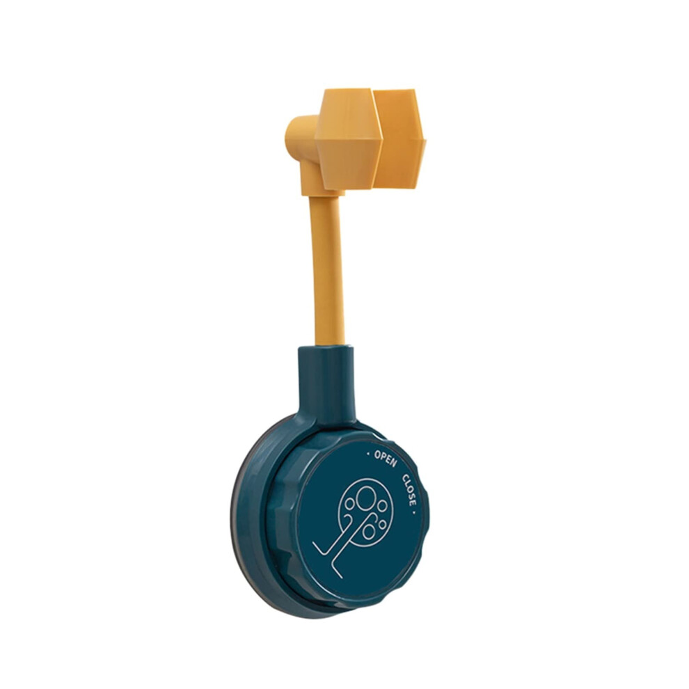Adjustable Suction Cup Shower Head Holder Chrome, 360 Rotating No Drill Wall Mount Bracket 9044945354287
