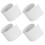 White Vertical Blind Replacement Slats for Windows and Doors, Adjustable Length, Easy Installation 1