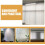 White Vertical Blind Replacement Slats for Windows and Doors, Adjustable Length, Easy Installation 2