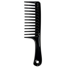 Wide Tooth Comb for Curly Hair Afro Pick Comb Gentle on Curls Frizz Prevention Durable ABS