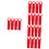 20pcs Mop Handle Grips and Dustpan Handle Replacement End Caps, Ergonomic, Easy to Install 1