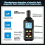 Ghost device kit, electromagnetic field meter with 2 moving glowing cat balls, electromagnetic field meter detector ghost device 3