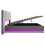 5ft King Bed Frame Channel Tufted with Wide Headboard 15
