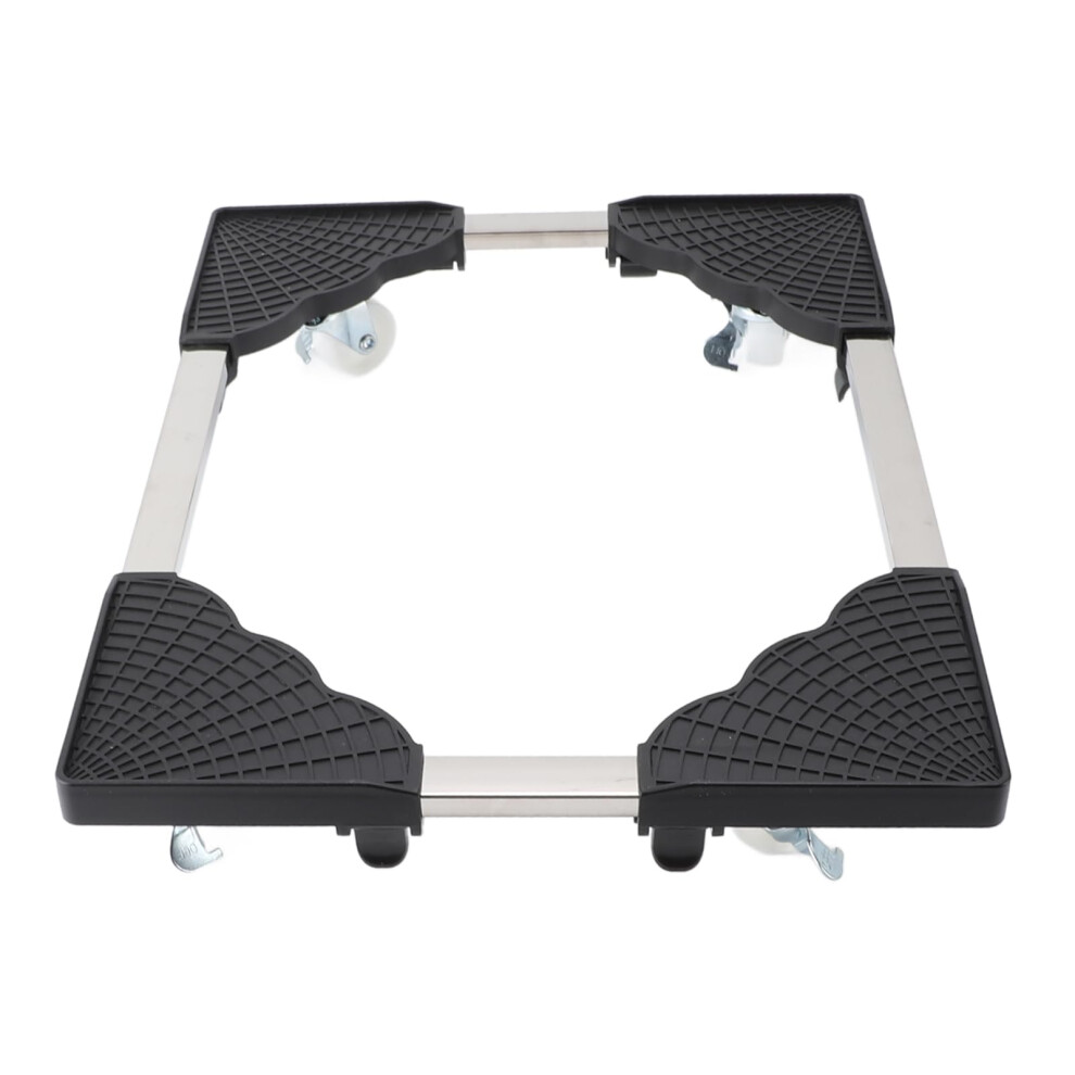 Adjustable Computer Tower Stand With Locking Wheels, Improved Airflow Design For Home Office 9044945350180